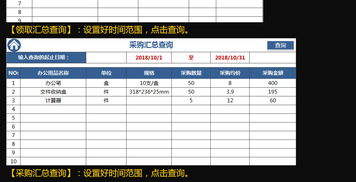 公司辦公用品采購領用庫存管理系統圖片設計素材 高清excel模板下載 0.22mb 庫存單大全